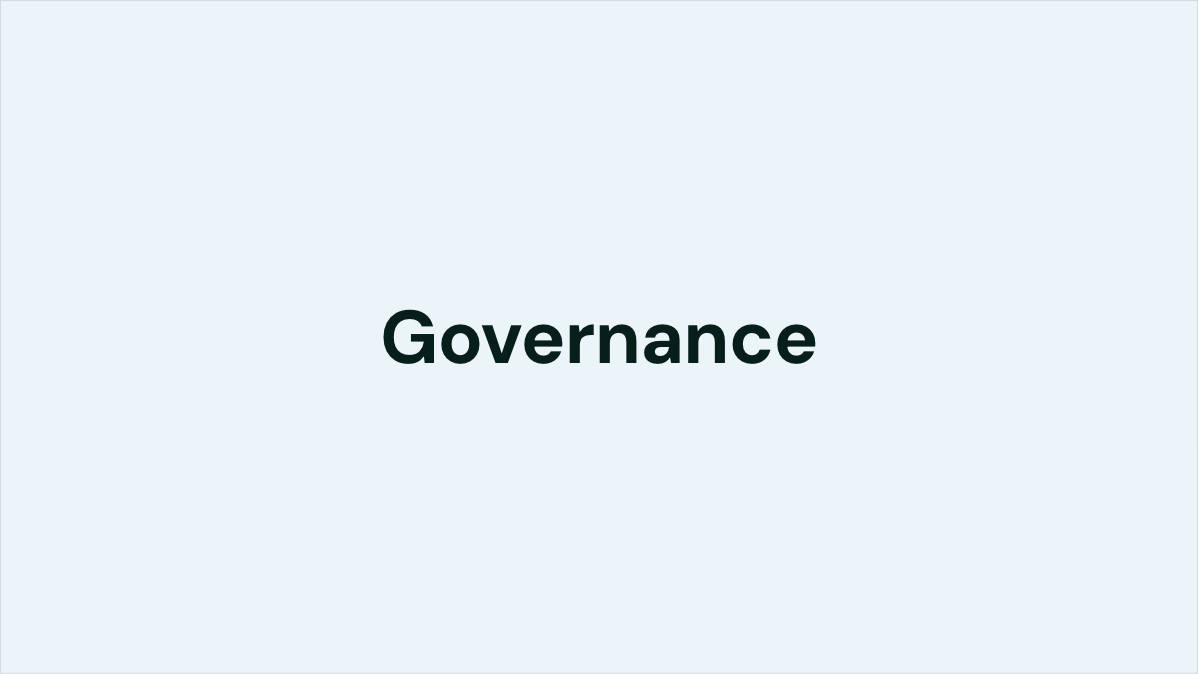 Governance